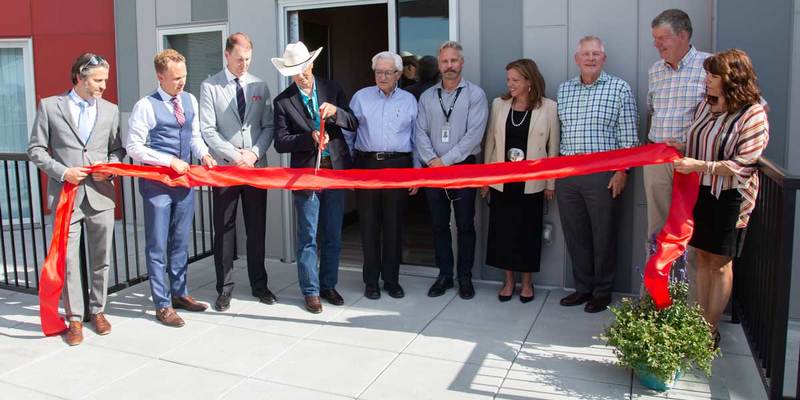 Eaton Street Ribbon Cutting